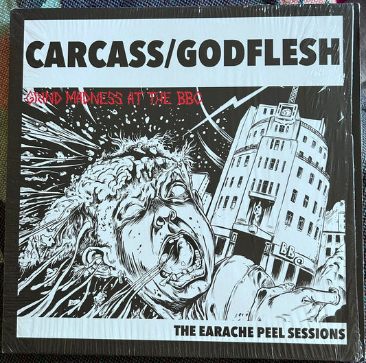 Carcass / Godflesh : The Earache Peel Sessions LP BLACK Vinyl