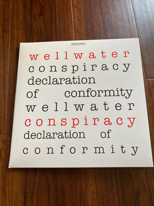 Wellwater Conspiracy - Declaration of Conformity Reissue Vinyl LP 2023