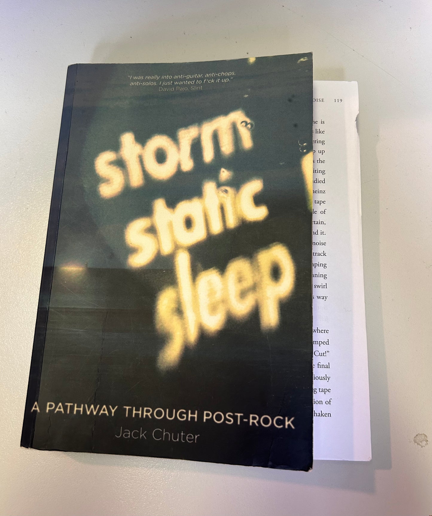 Storm Static Sleep: A Pathway Through Post-Rock by Jack Chuter BOOK